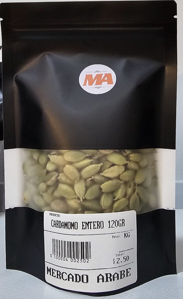 Cardamomo Entero 120 GR